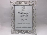 Image for Mullingar Pewter Claddagh Celtic Frame, 5x7