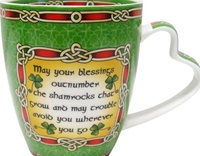 Image for Royal Tara Shamrock Blessing Mug