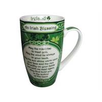 Image for Royal Tara Irish Blessing Shamrock Garden China Mug