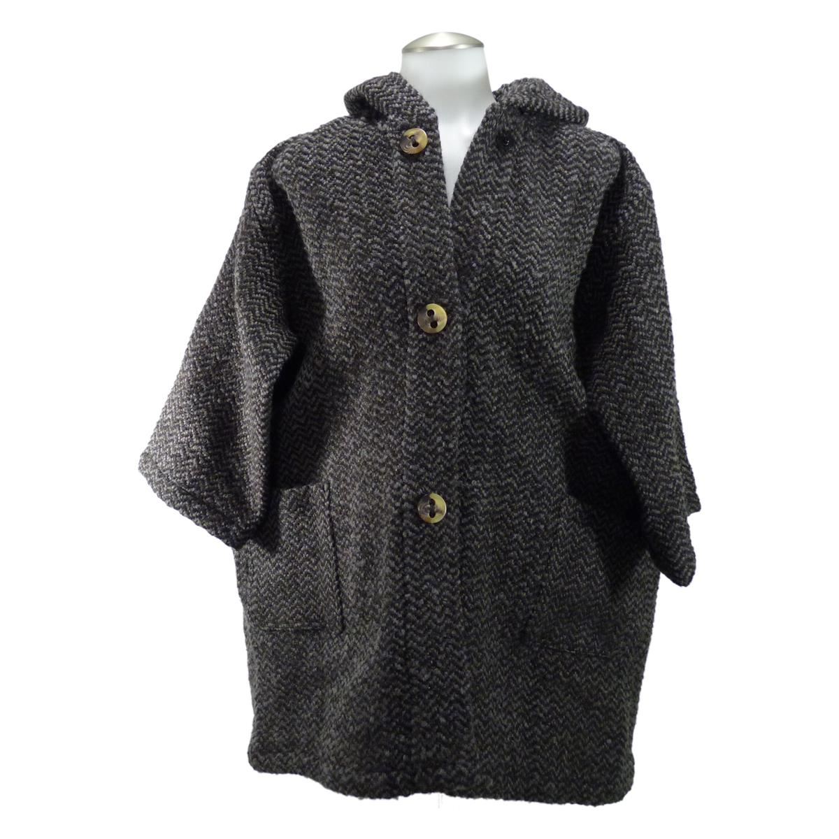 Hooded Tunic Coat by Branigan Weavers - Irish Jewelry | Irish Store ...