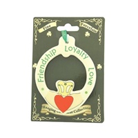 Image for Fine Bone China Friendship, Loyalty, Love  Claddagh Ornament