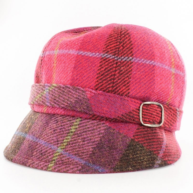 Mucros Weavers Women's Irish Flapper Hat Fuscia - Irish Jewelry | Irish