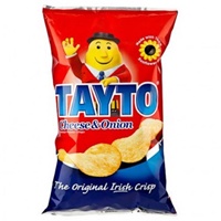 Image for Tayto Cheese and Onion Crisps Big Bag 125g
