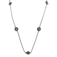 Image for 14ct MOP Trinity Double Chain Pendant