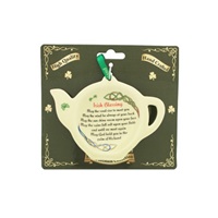 Image for Ceramic Tea Bag Holder, An Irish Blessing