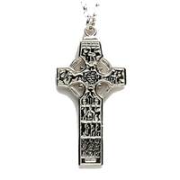 Image for Cross Of Kells - A Sterling Silver Celtic Cross