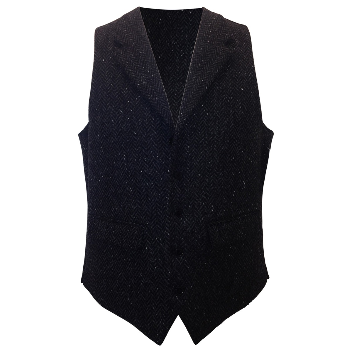 John Hanly Irish Tweed Waistcoat | Irish Vest, Black - Irish Jewelry ...