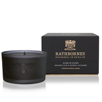 Image for Rathbornes 1488 Dublin Dusk Smoked Oud and Ozone Accords Scented Travel Candle