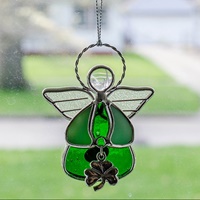 Image for Wee Glass Angel Suncatcher