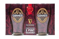 Image for Guinness Classic Collection Pint Glass - 2 Pack
