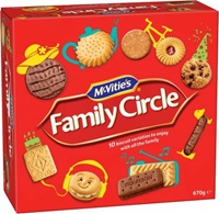 Image for McVities Family Circle Carton 400g