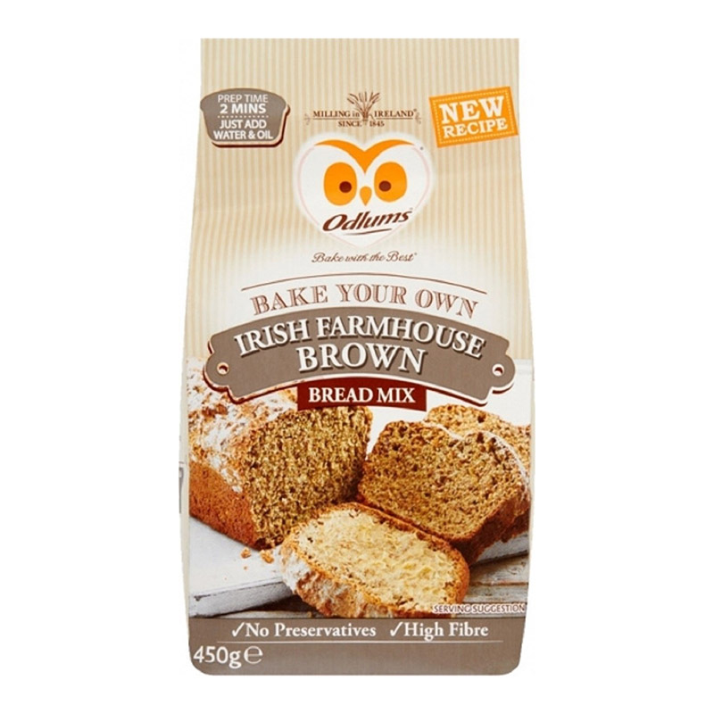 Odlums Quick Brown Bread Irish Farmhouse 450g - Irish Jewelry | Irish ...