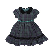 Image for Infants/Girls Full Body Tartan Dress Black Watch