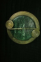Image for Celtic Scroll Brooch, Pine