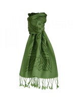 Patrick Francis Celtic Pashmina Scarf, Forest Green