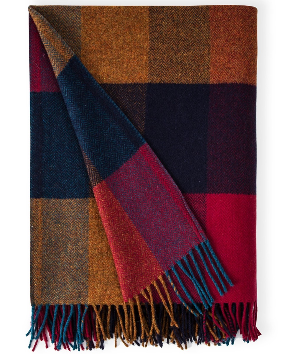 Avoca Handweavers Harriet Lambswool Throw K Irish Jewelry