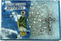 Boxed Acrylic Rosary Beads Crystal