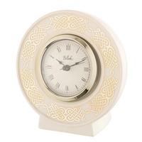Image for Belleek Classic Celtic Gold Clock