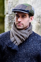 Image for Mucros Weavers Kerry Patchwork Cap B
