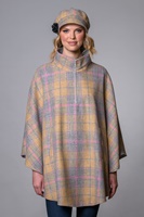 Image for Mucros Weavers Half Zip Poncho 751