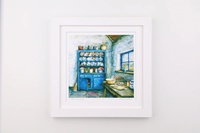 Image for Blue Shoe Gallery Home Comforts Framed Art Print