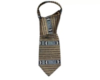 Book of Kells Lion Silk Tie, Gold