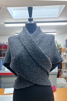 Image for Bill Baber 100% Donegal Merino Wool Abbert Sontag Shawl