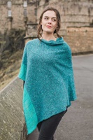 Image for Bill Baber Donegal Wool and Linen Spearmint Cape