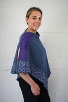 Image for Irish Linen and Silk Ballater Shawl, Thistle