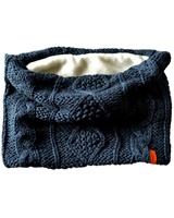 Image for Patrick Francis Chucky Aran Knit Kids Snood, Navy