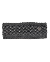 Image for Patrick Francis Fashion Knitwear Lurex Headband, Grey/ Silver