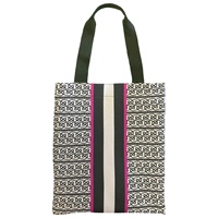 Image for Book of Kells Jacquard Tote Bag, Bottle Green/Natural