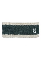 Image for Patrick Francis Sustainable Collection Green and Cream Melange Rib Knit Headband