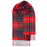 Image for Fraser Red Tartan Scarf