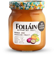 Image for Follain Nothing But Fruit Mango & Passion Fruit Irish Jam