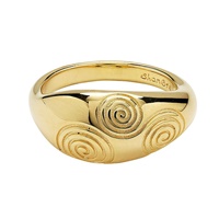 Image for 14kt Gold Vermeil Celtic Triskele Ring