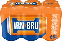 Image for Barrs Irn Bru Can 330 ml 6 Pack