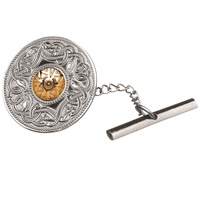 Image for Small Celtic Warrior Tie Tac with 18K Gold Bead