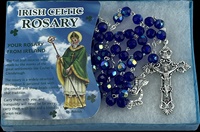 Image for Boxed Acrylic Rosary Beads Dark Blue