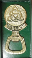 Image for Trinity Knot Celtic Solid Brass Bottle Opener