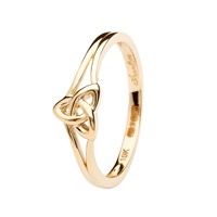 14kt Gold Vermeil Trinity Knot Ring