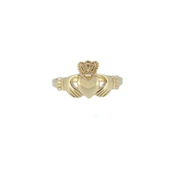 Image for 14K Yellow Gold Ladies Claddagh Ring