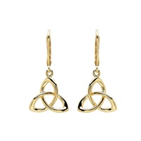 14KT Gold Vermeil Trinity Drop Earrings