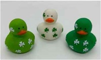 Image for Mini Shamrock Rubber Duck