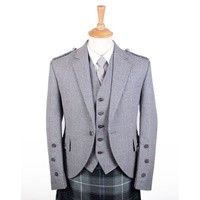 Image for Braemar Jacket and Vest Grey Arrochar Tweed