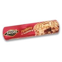 Image for Jacobs Raspberry & Custard Cream Biscuits 200g