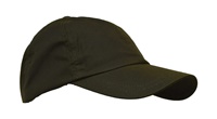 Image for Oxford Blue Waxed Cotton Baseball Style Hat, GREEN