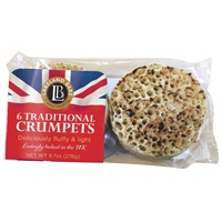 Image for Lakeland Bake 6 Traditional Crumpets 276g