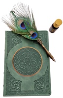 Image for Natures Craft Faux Leather Journal, Green