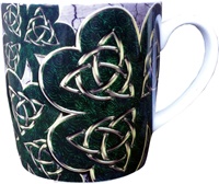 Image for Natures Craft Celtic Shamrock Mug